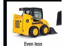 स्किड स्टीयर लोडर John Deere Construction 313