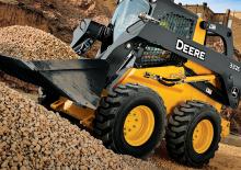 स्किड स्टीयर लोडर John Deere Construction 332E