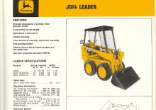 स्किड स्टीयर लोडर John Deere Construction JD14