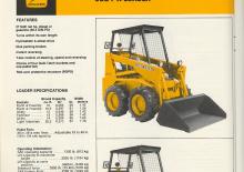 स्किड स्टीयर लोडर John Deere Construction JD24A