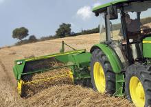 स्क्वायर बेलर John Deere 349