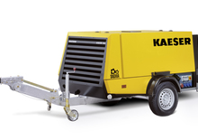 स्टेशनरी एयर कंप्रेसर - डीजल, इलेक्ट्रिक, गैसोलीन Kaeser Mobilair M 100 G, 13 kVA