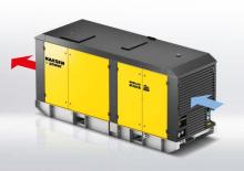 स्टेशनरी एयर कंप्रेसर - डीजल, इलेक्ट्रिक, गैसोलीन Kaeser Mobilair M250E/14 bar