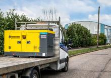 स्टेशनरी एयर कंप्रेसर - डीजल, इलेक्ट्रिक, गैसोलीन Atlas Copco Utility U 190