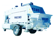 स्टेशनरी कंक्रीट पंप Mecbo CAR P4. 65 D/E