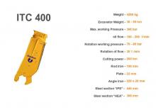 स्टील स्क्रैप कटर Italdem ITC 400