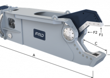 स्टील स्क्रैप कटर FRD VR30ER 