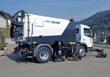 स्वीपर ट्रक, राइट-हैंड सक्शन हेड Schmidt SK 600