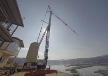 टावर क्रेन - ट्रॉली बूम - बॉटम-स्लीविंग TEREX CRANES CBR 40H