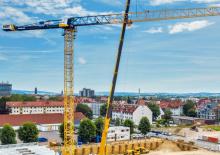 टावर क्रेन - ट्रॉली बूम - टॉप-स्लीविंग Liebherr 125 EC-B 6