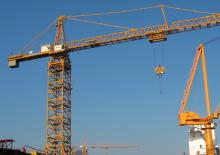 टावर क्रेन - ट्रॉली बूम - टॉप-स्लीविंग Liebherr 3150 HC 70