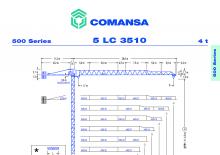 टावर क्रेन - ट्रॉली बूम - टॉप-स्लीविंग Comansa 5LC3510