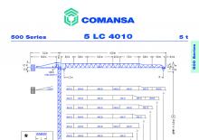 टावर क्रेन - ट्रॉली बूम - टॉप-स्लीविंग Comansa 5LC4010