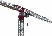टावर क्रेन - ट्रॉली बूम - टॉप-स्लीविंग Terex Comedil (Zeppelin) CTT 721-40