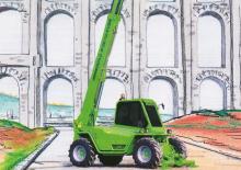 टेलीहैंडलर Merlo P 32.12 EVS
