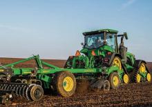 ट्रैक ट्रैक्टर John Deere 8RX 340