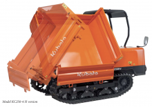ट्रैक्ड डंपर Kubota KC 250 HR-4