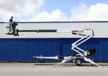 ट्रक माउंटेड आर्टिकुलेटिंग बूम लिफ्ट Dino Lift Dino 160XT II