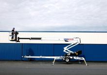 ट्रक माउंटेड आर्टिकुलेटिंग बूम लिफ्ट Dino Lift Dino 210XTB II
