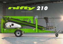 ट्रक माउंटेड आर्टिकुलेटिंग बूम लिफ्ट Niftylift Nifty 210