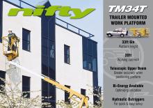ट्रक माउंटेड आर्टिकुलेटिंग बूम लिफ्ट Niftylift TM 34 T