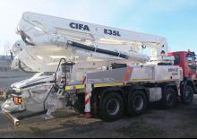 ट्रक-माउंटेड कंक्रीट पंप CIFA K35L