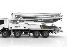 ट्रक-माउंटेड कंक्रीट पंप CIFA K40C