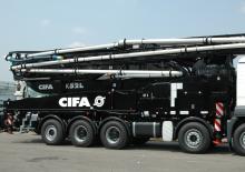 ट्रक-माउंटेड कंक्रीट पंप CIFA K52L