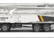 ट्रक-माउंटेड कंक्रीट पंप CIFA K56C