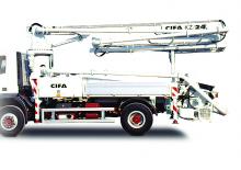 ट्रक-माउंटेड कंक्रीट पंप CIFA KZR-24
