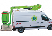 ट्रक माउंटेड टेलीस्कोपिक बूम लिफ्ट France Elévateur 122 F
