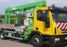 ट्रक माउंटेड टेलीस्कोपिक बूम लिफ्ट Thomas Hoogwerkers 200 NCT JIB