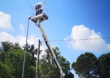 ट्रक माउंटेड टेलीस्कोपिक बूम लिफ्ट CTE B-Lift 18