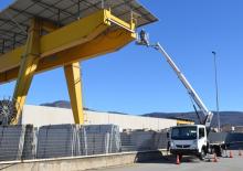 ट्रक माउंटेड टेलीस्कोपिक बूम लिफ्ट CTE B-Lift 320