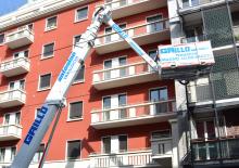 ट्रक माउंटेड टेलीस्कोपिक बूम लिफ्ट CTE B-LIFT 410 HR