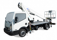 ट्रक माउंटेड टेलीस्कोपिक बूम लिफ्ट GSR B180T Comfort