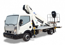 ट्रक माउंटेड टेलीस्कोपिक बूम लिफ्ट GSR B230T Comfort X
