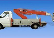 ट्रक माउंटेड टेलीस्कोपिक बूम लिफ्ट Denka-Lift - Rothlehner DL 21 T