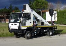 ट्रक माउंटेड टेलीस्कोपिक बूम लिफ्ट GSR E148T Compact E4