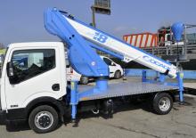 ट्रक माउंटेड टेलीस्कोपिक बूम लिफ्ट Socage forSte 18 T Speed H+H