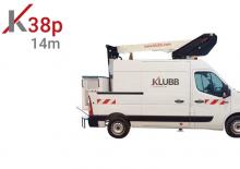 ट्रक माउंटेड टेलीस्कोपिक बूम लिफ्ट Klubb K38p