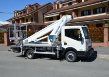 ट्रक माउंटेड टेलीस्कोपिक बूम लिफ्ट Multitel MT 162 EX