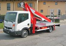 ट्रक माउंटेड टेलीस्कोपिक बूम लिफ्ट Multitel MT 182 Alu/AZ