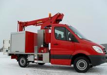 ट्रक माउंटेड टेलीस्कोपिक बूम लिफ्ट Palfinger P 120 V