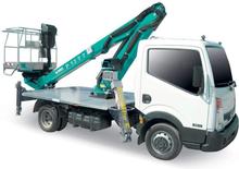ट्रक माउंटेड टेलीस्कोपिक बूम लिफ्ट Imer P 13 T 7
