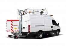 ट्रक माउंटेड टेलीस्कोपिक बूम लिफ्ट Bumar PTF-16E 