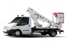 ट्रक माउंटेड टेलीस्कोपिक बूम लिफ्ट Bumar PTM-14E