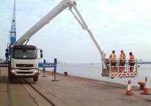 ट्रक माउंटेड टेलीस्कोपिक बूम लिफ्ट Bronto Skylift S 36 XDT