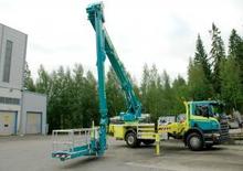ट्रक माउंटेड टेलीस्कोपिक बूम लिफ्ट Bronto Skylift S 37 XDT