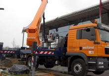 ट्रक माउंटेड टेलीस्कोपिक बूम लिफ्ट Bronto Skylift S 44 XDT